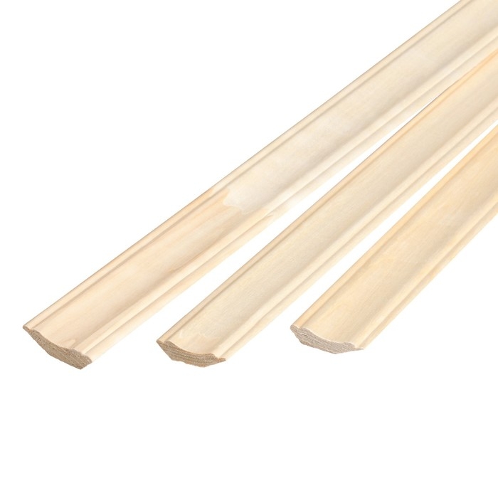 Плинтус срощенный, ОСИНА, сорт ВЫСШИЙ, 250х4,5х1,2 см Плинтус срощенный, ОСИНА, сорт ВЫСШИЙ, 250х4,5х1,2 см