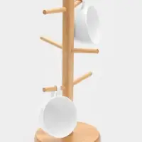 Держатель для кружек BellaTenero Bamboo, 14.5&times;32 см, бамбук