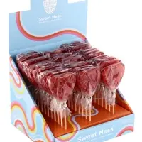 Карамель леденцовая &laquo;Сердце SUPER FOOD&raquo; на палочке, 30 г