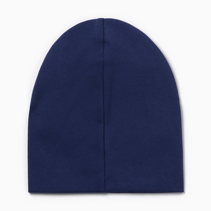 Шапка для девочки Шапка для девочки "Hello ladies", цвет индиго, размер 54-58