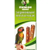 Зерновые палочки &laquo;Пижон&raquo; для птиц, с минералами, 2 шт., 80 г