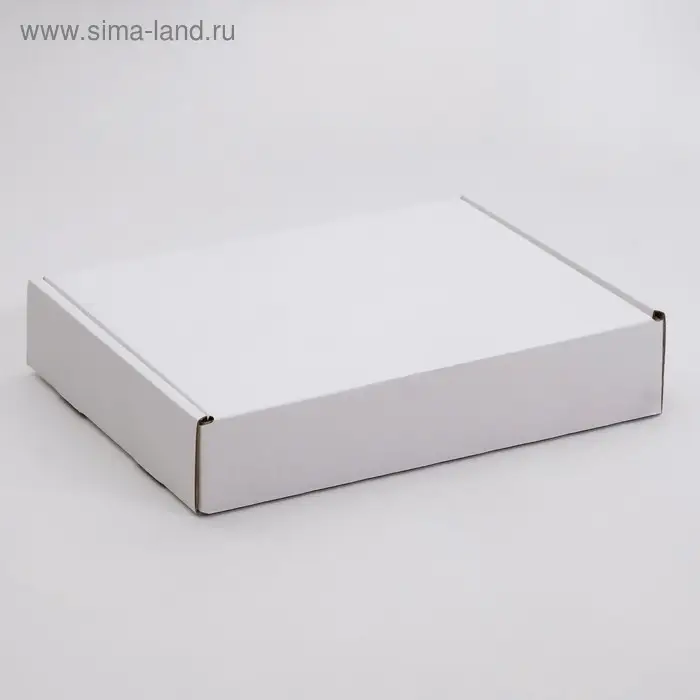 Коробка для пирога, белая, 32,6 x 22,9 x 4,8 см Коробка для пирога, белая, 32,6 x 22,9 x 4,8 см