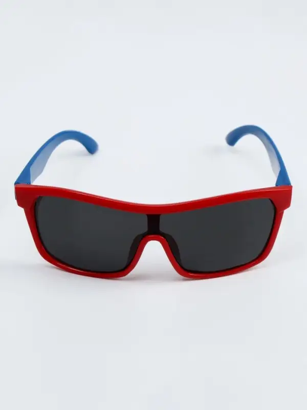 Очки солнцезащитные детские &laquo;OneSun. Маска&raquo;, uv 400, оправа микс, линза сплошная тёмная