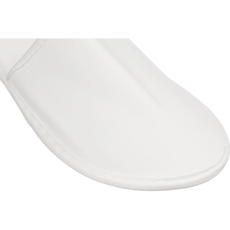 Тапочки одноразовые эвапора закрытый мыс белые