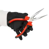 Длинногубцы прямые 180 мм AVS DLG0180-S