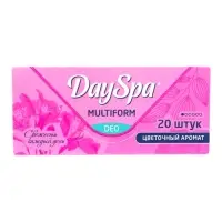 Прокладки ежедневные Day Spa, мультиформ, цветочный аромат, ультратонкие, 20 шт.