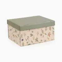 Коробка складная &laquo;Зелёная&raquo;, 31 х 25,5 х 16 см