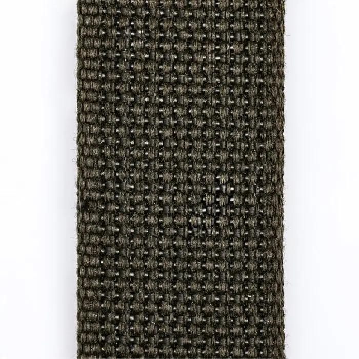 Брезентовый поводок, 5 м &times; 3.5 см, хаки, тёмно-зелёный