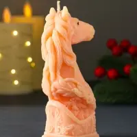Свеча Символ Года "Лошадь", 12х6х4,5 см рыжая Свеча Символ Года "Лошадь", 12х6х4,5 см рыжая