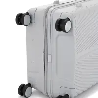 Чемодан на колёсах, 24", кодовый замок, 40&times;24&times;65 см, серый