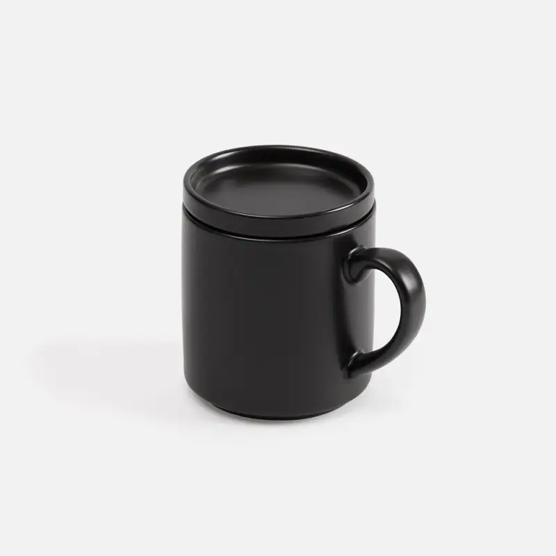 Беспроводное зарядное устройство с подогревом кружки Hot Task, черное Беспроводное зарядное устройство с подогревом кружки Hot Task, черное