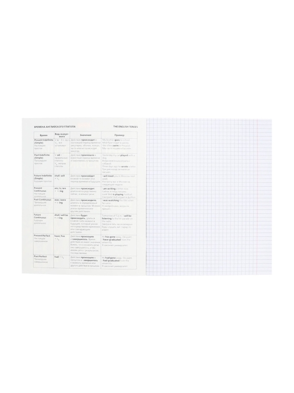 Тетрадь 48 листов в клетку «Мой любимый предмет» АНГЛИЙСКИЙ ЯЗЫК, обложка мелованный картон, Soft-touch, с интерактивным справочником, блок офсет Тетрадь 48 листов в клетку «Мой любимый предмет» АНГЛИЙСКИЙ ЯЗЫК, обложка мелованный картон, Soft-touch, с интерактивным справочником, блок офсет