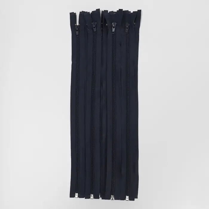 Молния «Спираль», №5, разъёмная, замок автомат, 80 см, тёмно-синяя