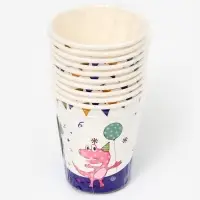 Бумажные стаканы "Дино" (набор 10шт)