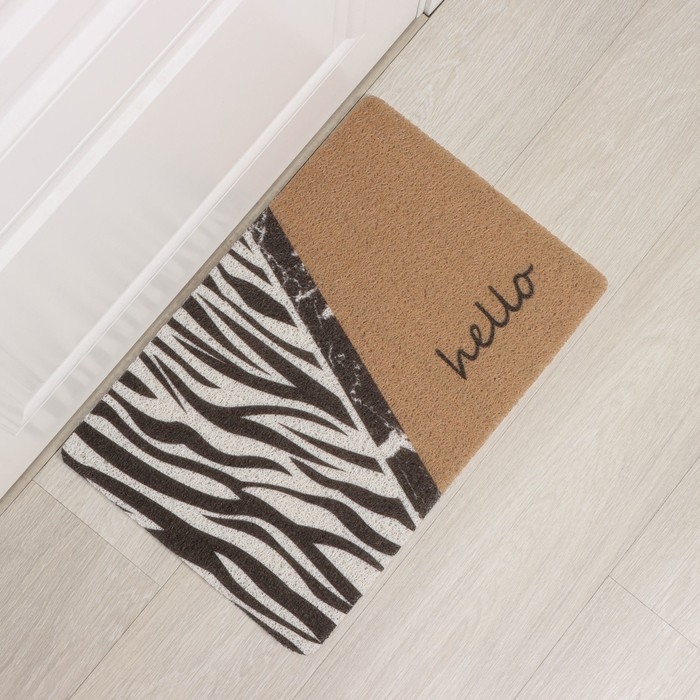 Коврик придверный Доляна «Мэнни», 38×58 см Коврик придверный Доляна «Мэнни», 38×58 см