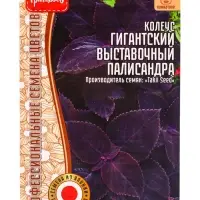 Семена цветов Колеус Гигантский Выставочный Палисандра (Giant Exhibition Palisandra) 3 шт.  12.29 г.