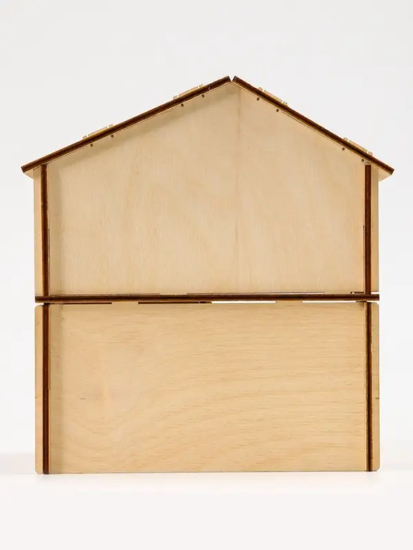 Домик для грызунов, 16&times;15.2&times;18 см, дерево