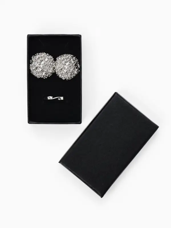 Набор коробочек подарочных 6 шт. под набор &laquo;Минимал&raquo;, 5&times;8 см, чёрный