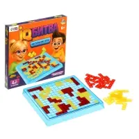 Настольная игра для детей на логику Лас Играс KIDS &laquo;IQ super Баттл&raquo;, 2-4 игрока, 6+