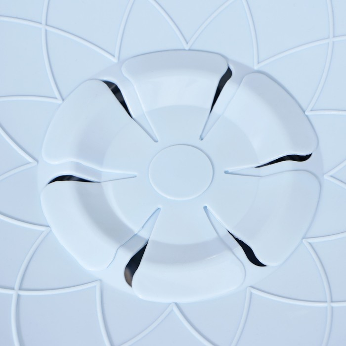 Крышка-невыкипайка силиконовая Доляна «Актеон», d=26 см, цвет голубой Крышка-невыкипайка силиконовая Доляна «Актеон», d=26 см, цвет голубой