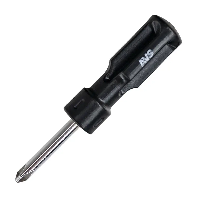 Отвертка комбинированная 38 мм пластиковая ручка AVS OSK38-2