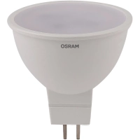 Лампа светодиодная OSRAM LSMR16D80 7W/830 230V GU5.3 229006