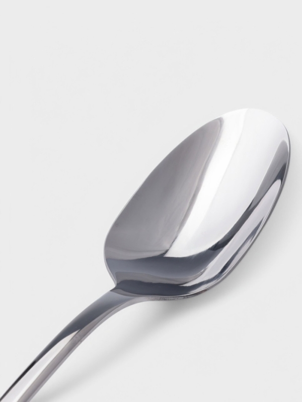 Столовая ложка Hanna Knövell Svartan, 20.7 см, толщина 2.5 мм, нержавеющая сталь, серебристая Столовая ложка Hanna Knövell Svartan, 20.7 см, толщина 2.5 мм, нержавеющая сталь, серебристая