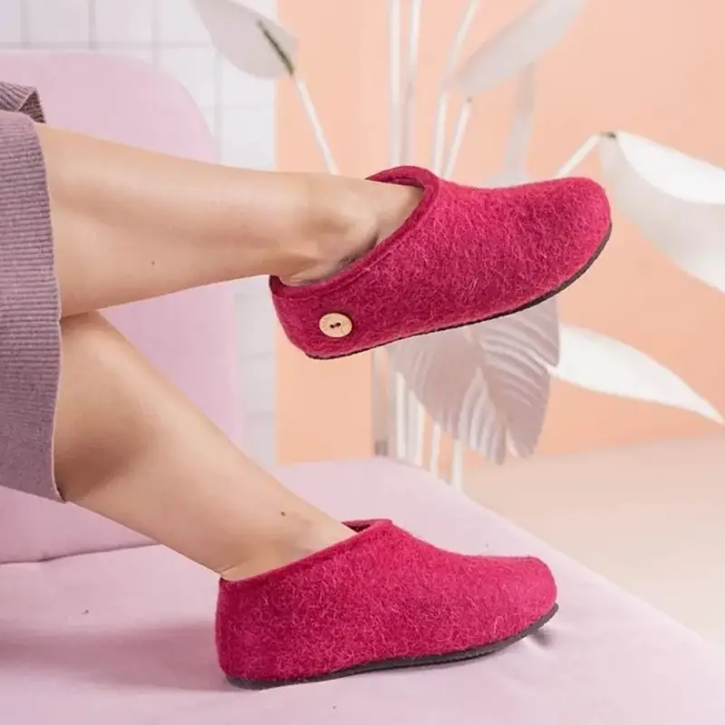 Домашние валенки Cant, розовые (вереск), размер 35 Домашние валенки Cant, розовые (вереск), размер 35