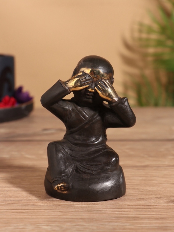 Сувенир бронза Сувенир бронза "Монах" 6х6х9 см