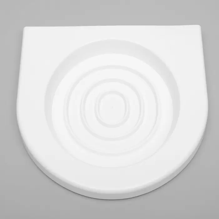 Туалет для приучения кошек к унитазу 39.2&times;38.7&times;3 см, белый