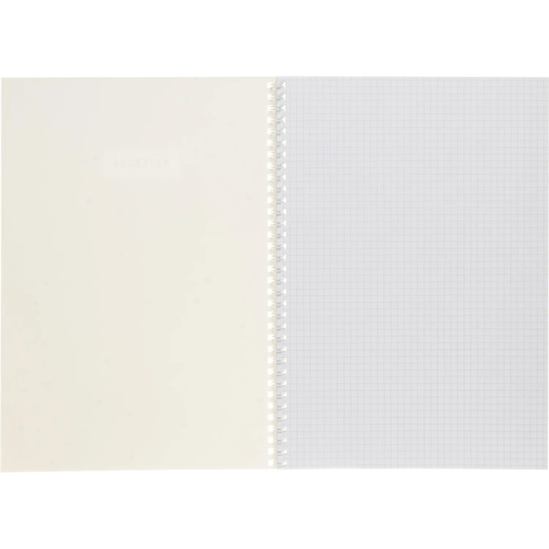 Бизнес-тетрадь Flakes yellow обложка УФ лак, спираль, А4, 48л, клетка