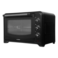 Мини-печь электрическая MIO-HY106, 60 л, 2200 Вт