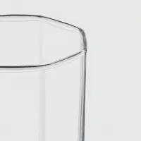 Набор питьевой Paşabah&ccedil;e Kosem, 7 предметов: кувшин 1.5 л, стаканы 300 мл 6 шт., стекло, прозрачный