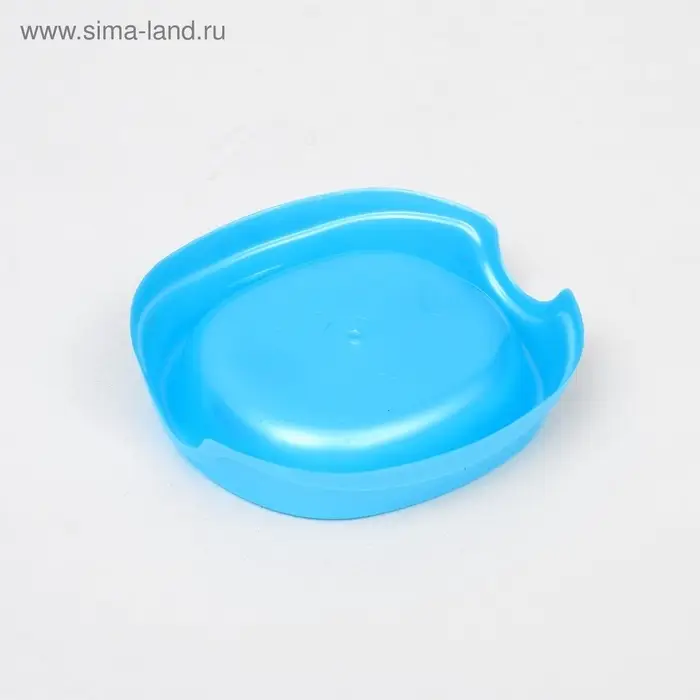 Миска №1 Миска №1 "Нулевка" 200 мл, 13,5 х 12,5 х 3 см, голубой перламутр