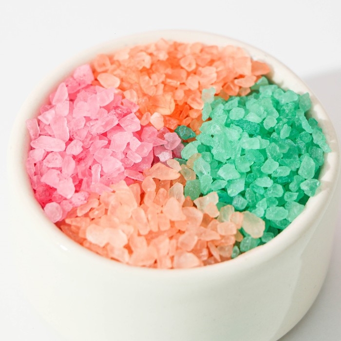 Подарочный набор косметики «Сияй от счастья!», соль для ванны 4 х 150 г, ЧИСТОЕ СЧАСТЬЕ