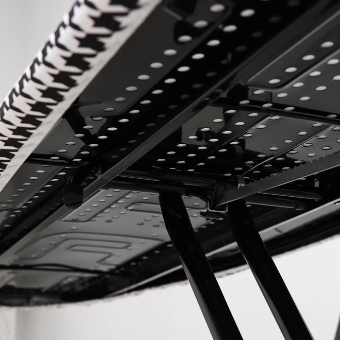 Доска гладильная «Гусиная лапка», 123,5×46 см, регулируемая высота до 90 см Доска гладильная «Гусиная лапка», 123,5×46 см, регулируемая высота до 90 см