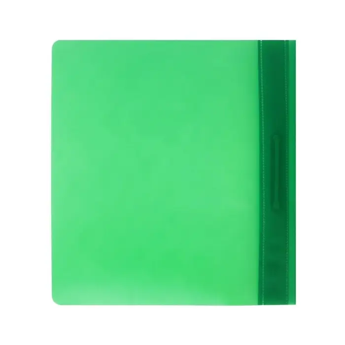 Папка-скоросшиватель Calligrata, А5, 180 мкм, зелёная, прозрачный верх
