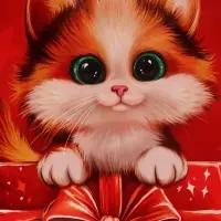 Пакет "Котенок", мягкий пластик, 23 x 27 см, 150 мкм