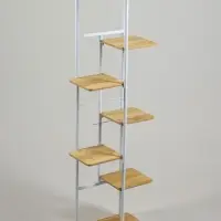Подставка для цветов Greengo, 7 полок, 36&times;23&times;120 см, напольная, каркас металл, полки МДФ, белая