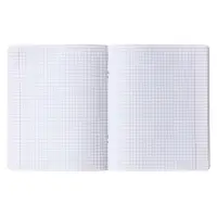 Тетрадь 12 листов в клетку Calligrata "Однотонная Новая Школьная", обложка мелованная бумага, ВД-лак, блок офсет, белизна 95%, МИКС