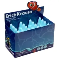 Клей ПВА ErichKrause EasyStick Sea Friends, 40 мл, МИКС
