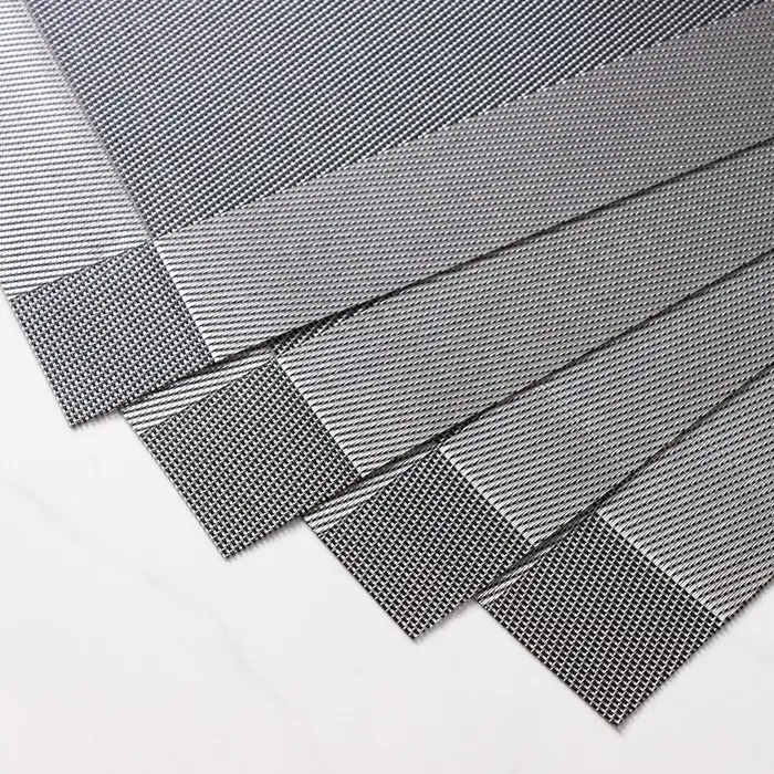 Салфетки сервировочные на стол Доляна &laquo;Шахматы&raquo;, 45&times;30 см, 4 шт., тёмно-серые