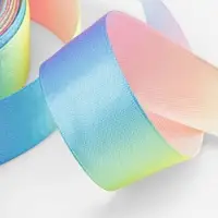 Лента атласная &laquo;Радуга&raquo;, 25 мм, 18&plusmn;1 м, разноцветная