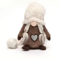 Игрушка новогодняя &laquo;Бабулька в норковом колпаке&raquo;, 14&times;13&times;46 см