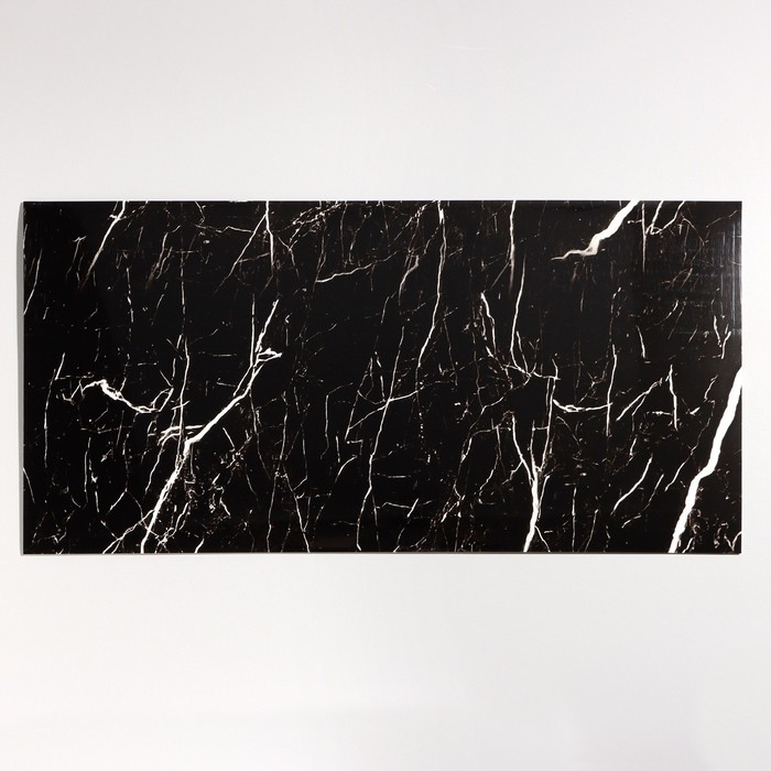 Панель самоклеящаяся 60*30см мрамор черный Панель самоклеящаяся 60*30см мрамор черный