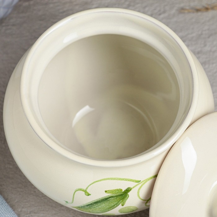 Горшок для запекания  Горшок для запекания "Русский" 0,5л / 12х13см, горошек