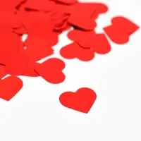 Наполнитель для шаров &laquo;Конфетти сердце&raquo;, d=1.5 см, 10 г