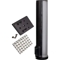 Держатель для стаканов Aqua Work NF-1, на шурупах черный