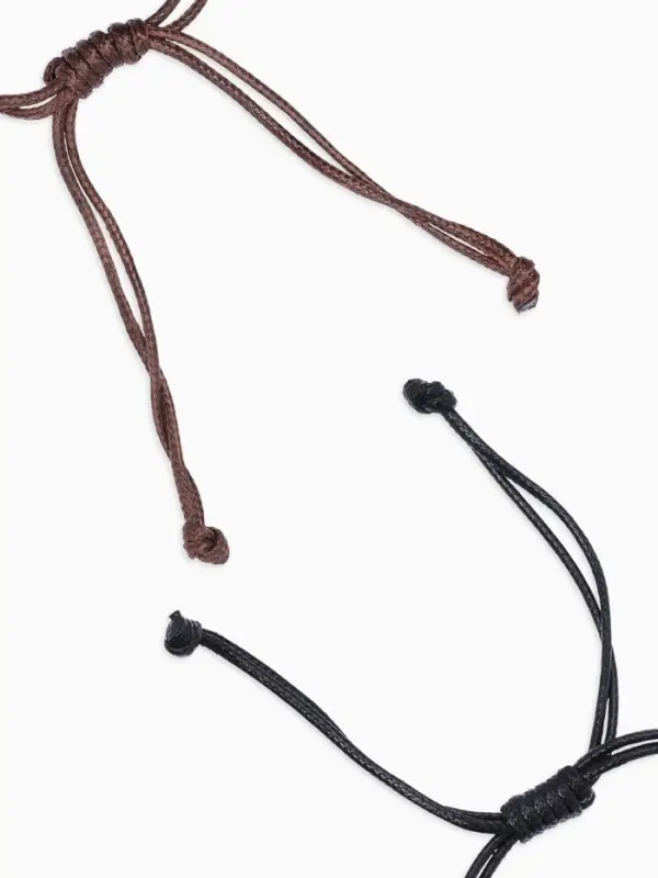 Браслеты парные &laquo;Неразлучники. Две буквы&raquo;, d=5.5 см, набор 2 шт. разноцветные