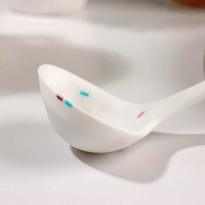 Половник Доляна «Конфетти», 22×6,5×4 см Половник Доляна «Конфетти», 22×6,5×4 см